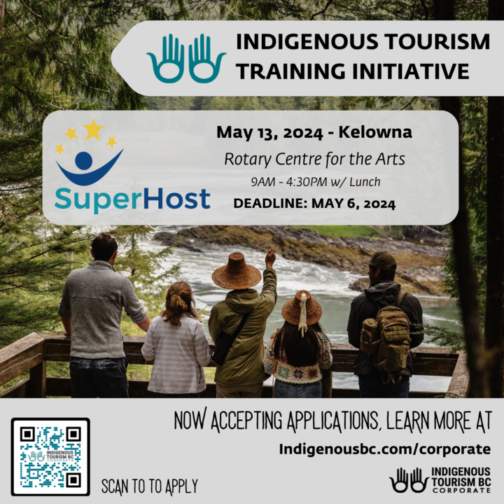 Free Indigenous customer service training program – May 13th, 2024 at the Rotary Center for the Arts in Kelowna