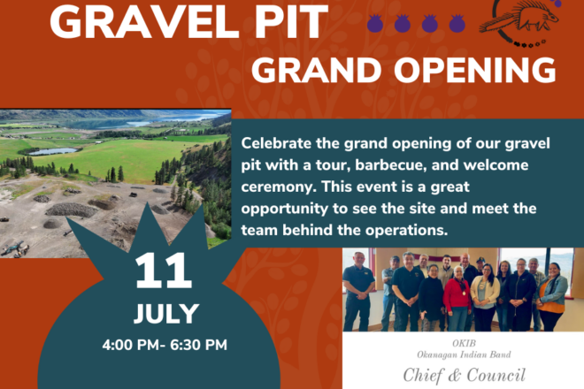 Happening tomorrow: Gravel pit grand opening *heat precautions added*