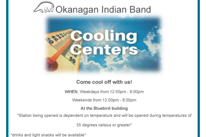 OKIB Cooling Center – July 16-21st
