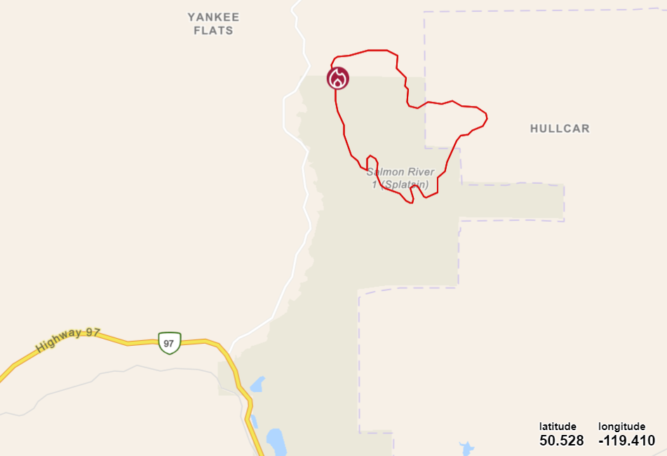 K41796 – Hullcar Mountain fire update