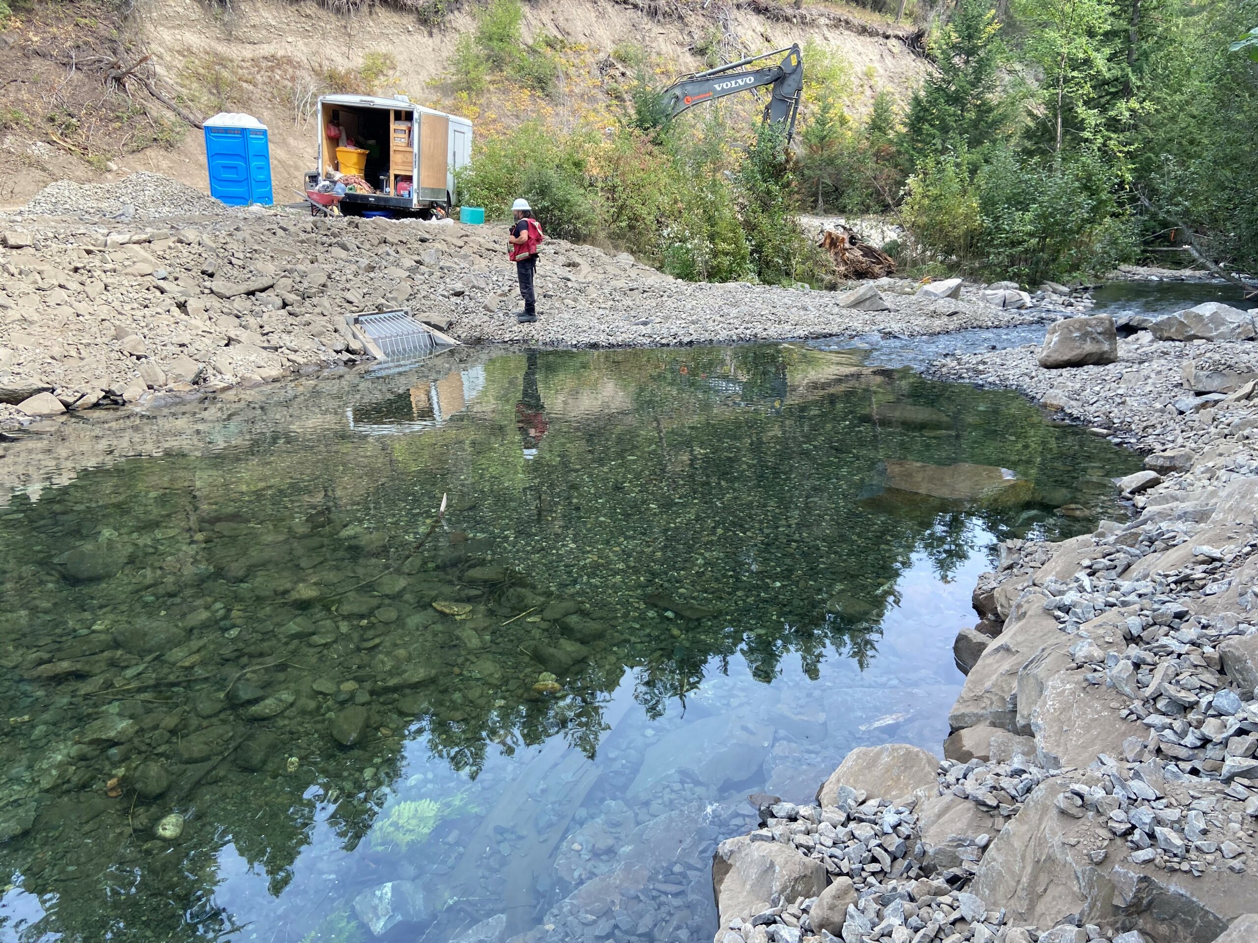 6 Mile dam project complete