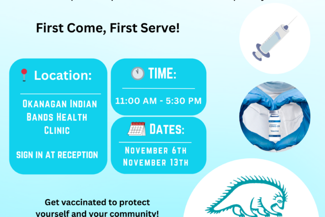 Flu and Covid vaccination drop-in clinic