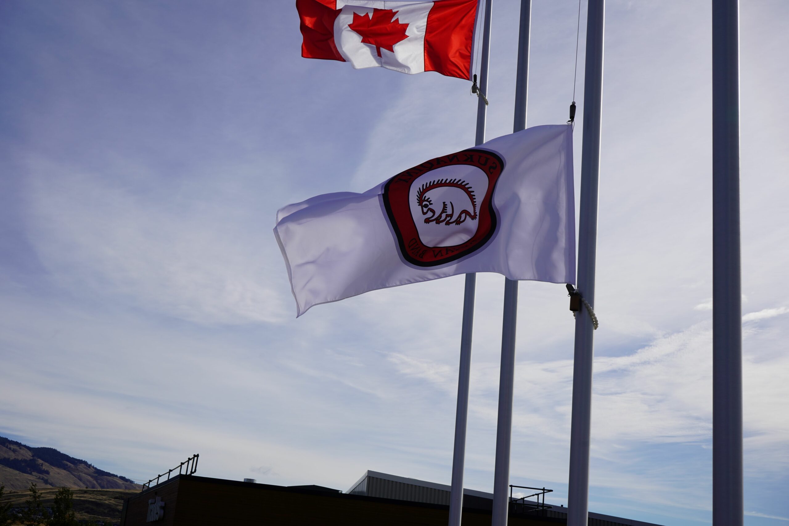 Okanagan College and Okanagan Indian Band Raise Flag and Celebrate Naming Ceremony at Vernon Campus