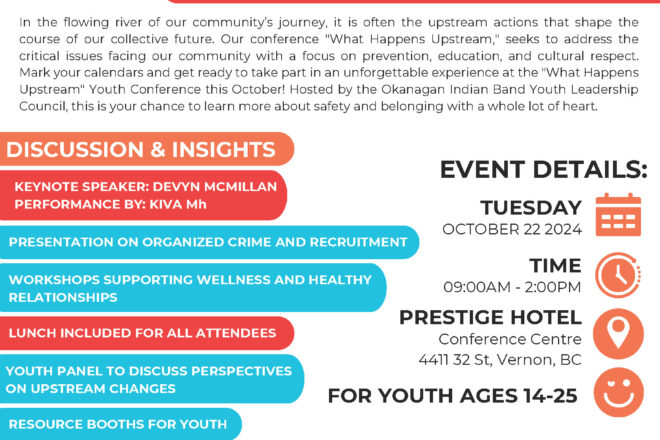 What Happens Upstream: Youth Conference with a focus on critical issues facing our Community