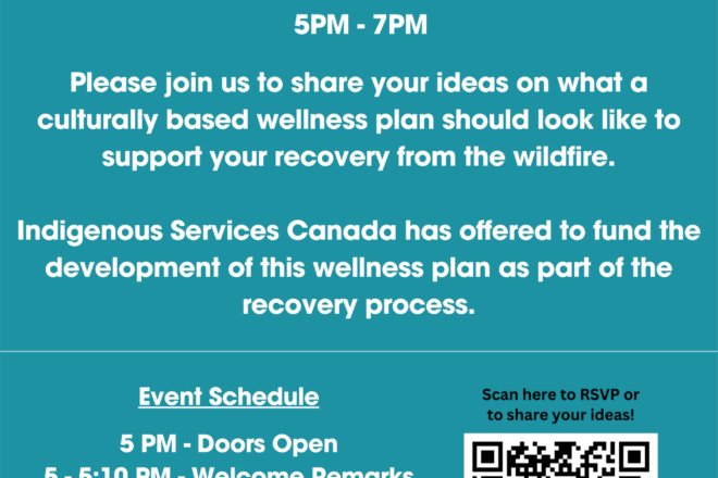 Invitation to help create a Post-Wildfire Wellness Plan