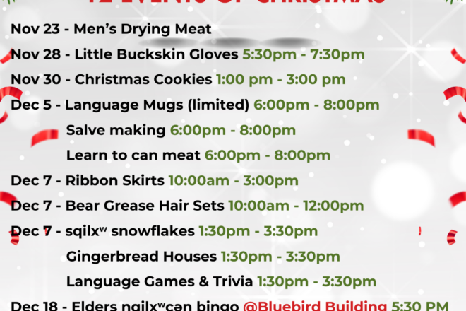 12 Events of Christmas