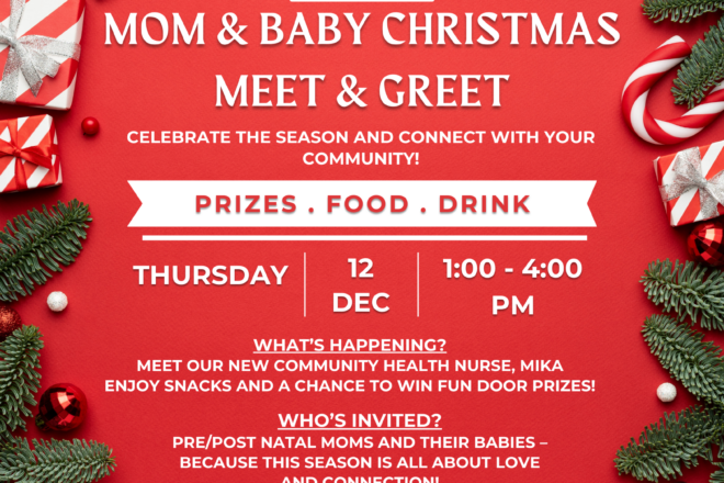 Mom and Baby Christmas Meet and Greet