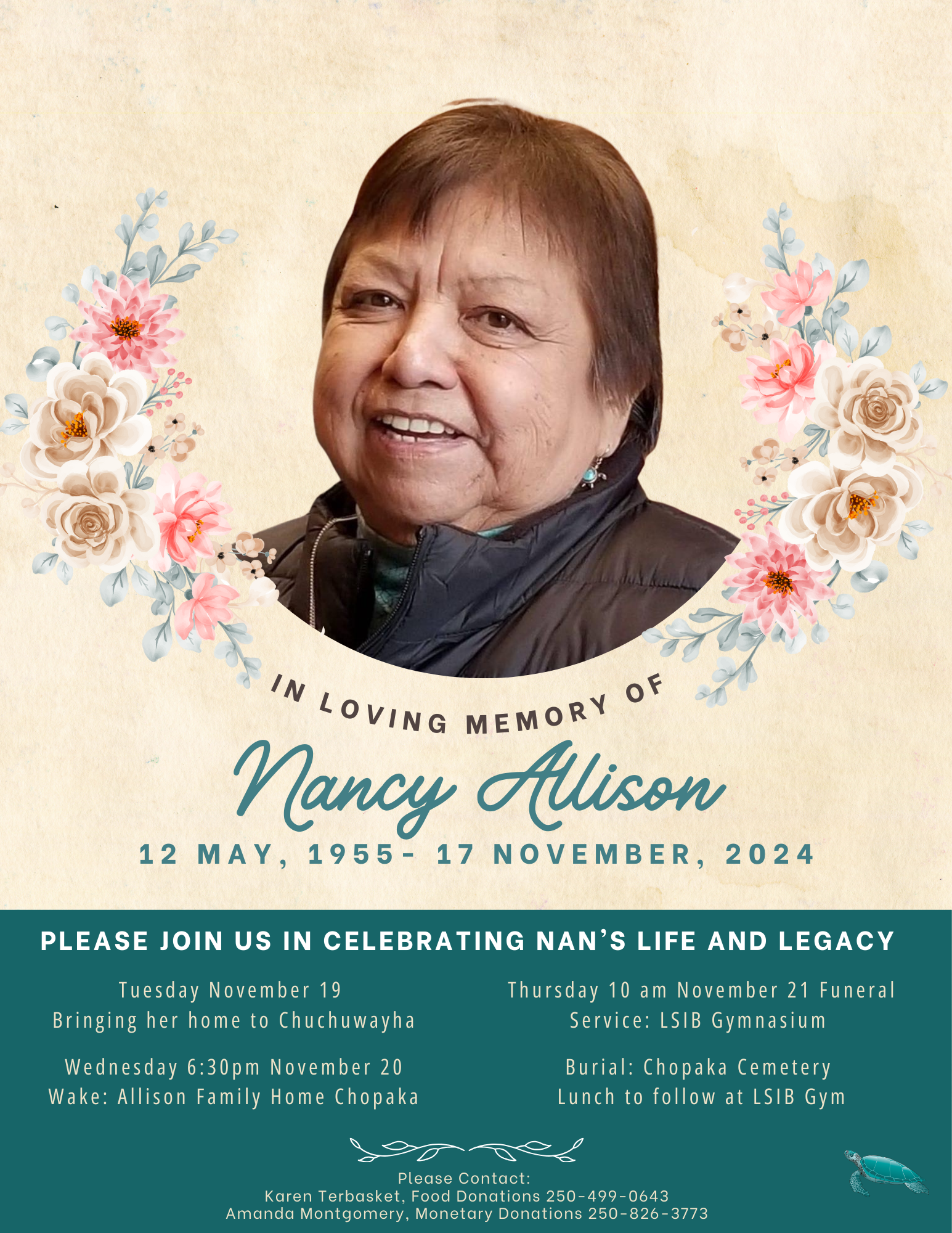 In Loving Memory of Nancy Allison