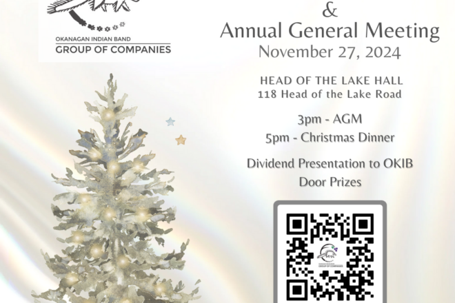 Reminder: OKIBGC Christmas Dinner & Annual General Meeting