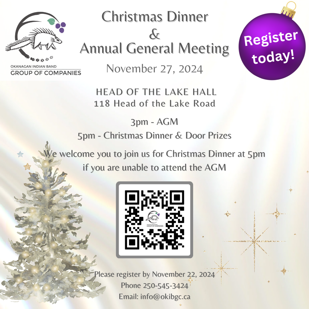 OKIBGC Christmas Dinner & Annual General Meeting