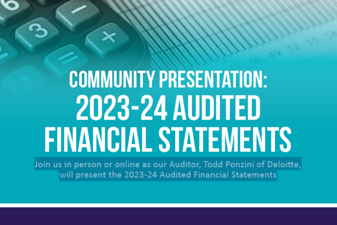 2023-2024 Audited Financial Statements meeting