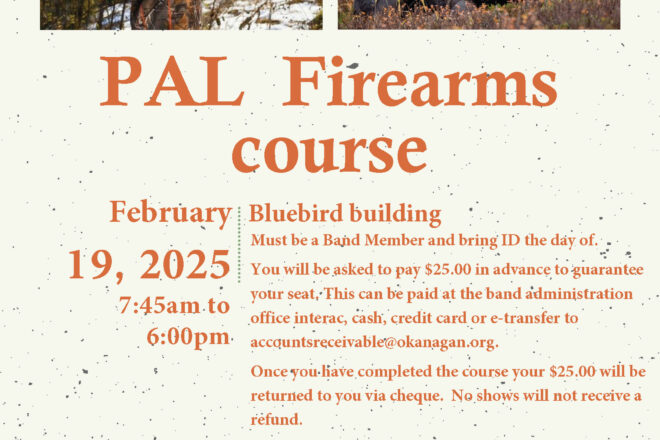 PAL Firearms course